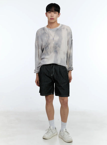 mens-pleated-denim-jorts-il517