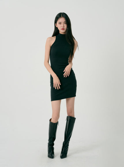 Bolero And Sleeveless Mini Dress Set ID07