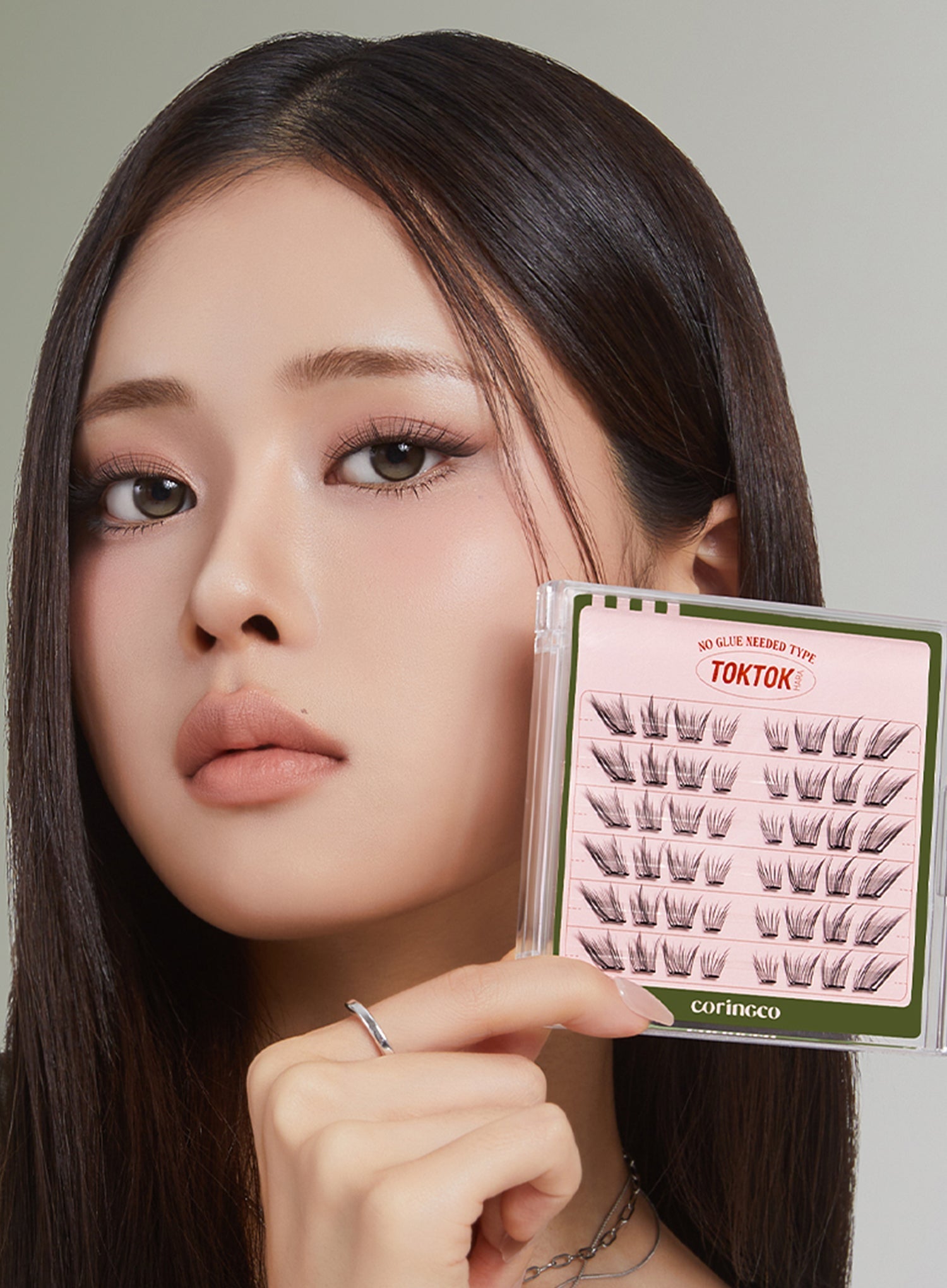 TOKTOKHARA No Glue Eyelash - Light (36pcs-90pcs)