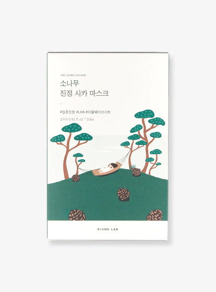 Pine Calming Cica Sheet Mask Set (27ml*10ea)