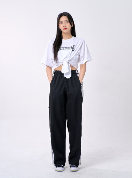 Side Stripe Track Pants BA327