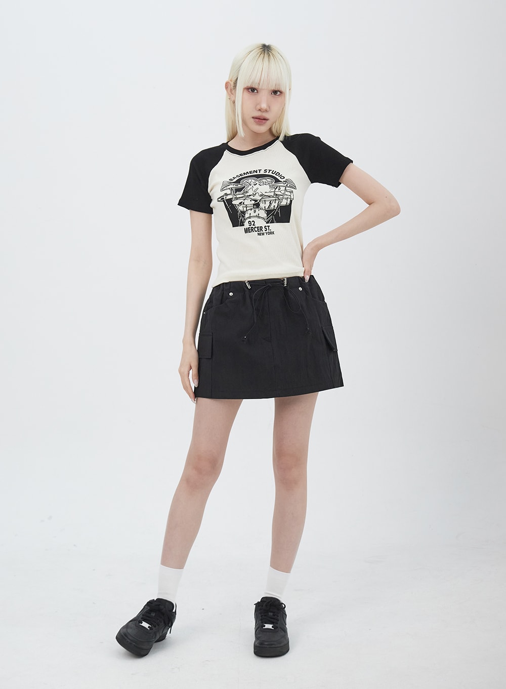 drawstring-mini-skirt-iu312