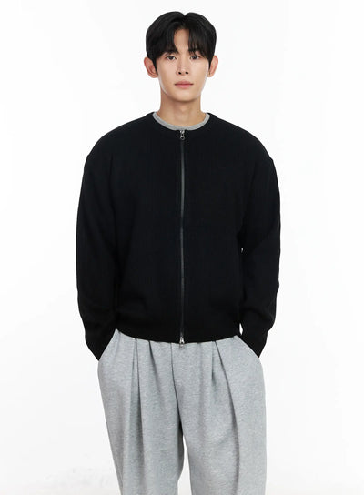 Men's Zip-Up Cardigan IM518