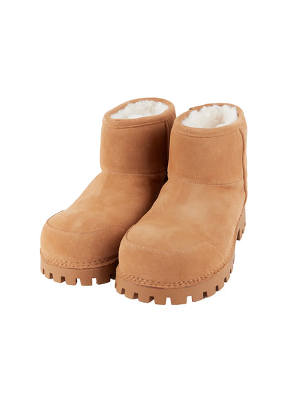 mens-warm-beige-shearling-boots-id502 / Beige