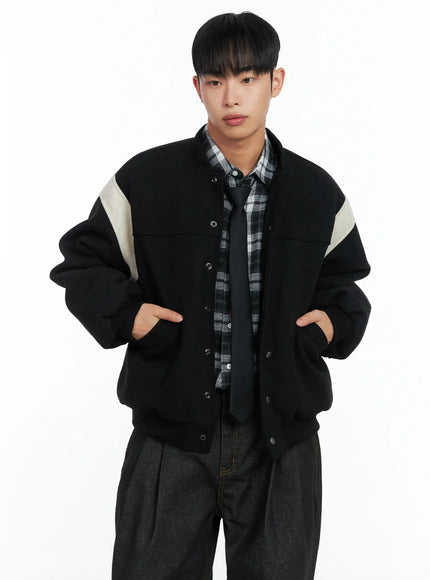 mens-wool-varsity-jacket-in518-1 / Black