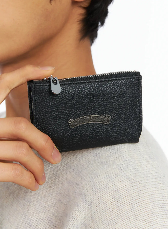 compact-card-holder-ij514 / Black