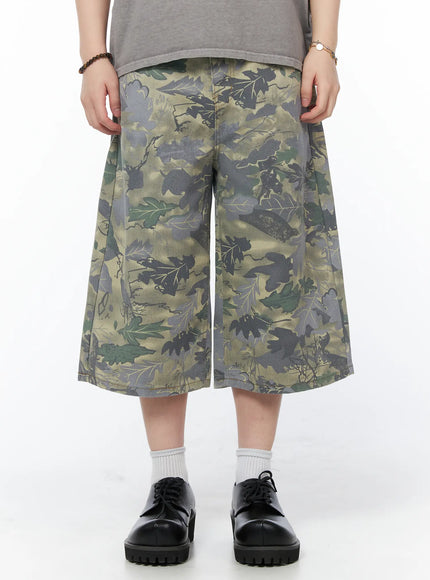 mens-vintage-floral-jorts-iy525 / Flower