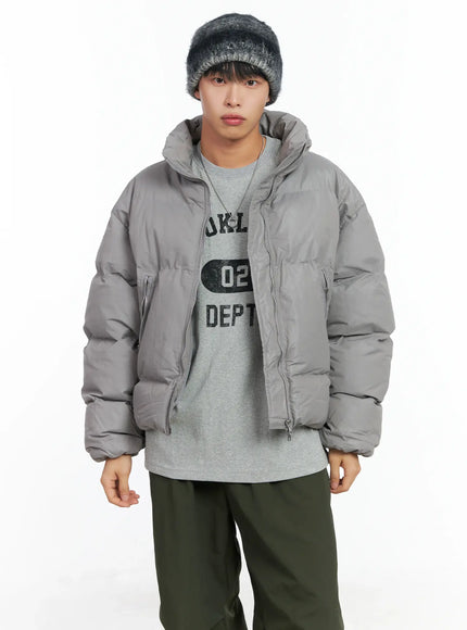 mens-puffer-jacket-in518-1 / Gray