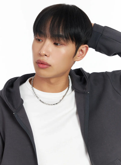 adjustable-chain-necklace-im516 / Silver