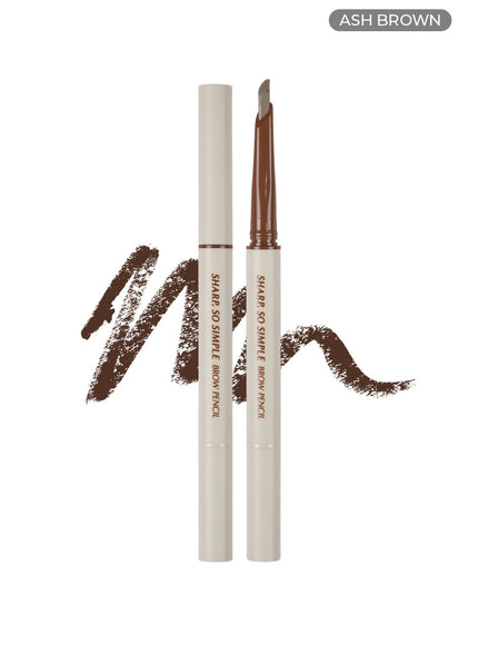 Sharp So Simple Brow Pencil (0.18g) - 02 ASH BROWN