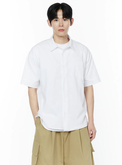 classic-button-up-shirt-ia530 / White