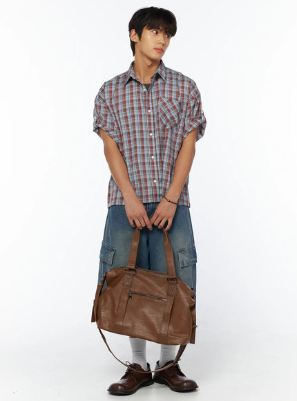 mens-checkered-plaid-shirt-iu503