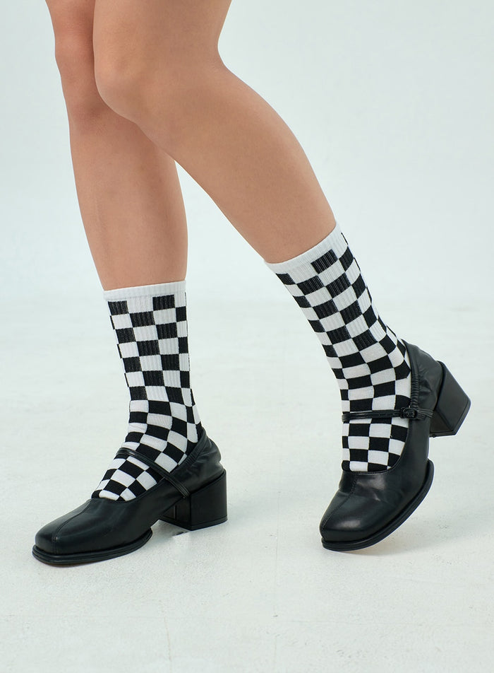 check-pattern-socks-bu308