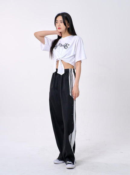 Side Stripe Track Pants BA327