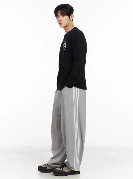 Men's Baggy Stripe Sweatpants IM523