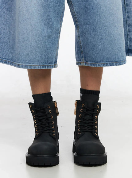 Men's Lace Up Boots IM523