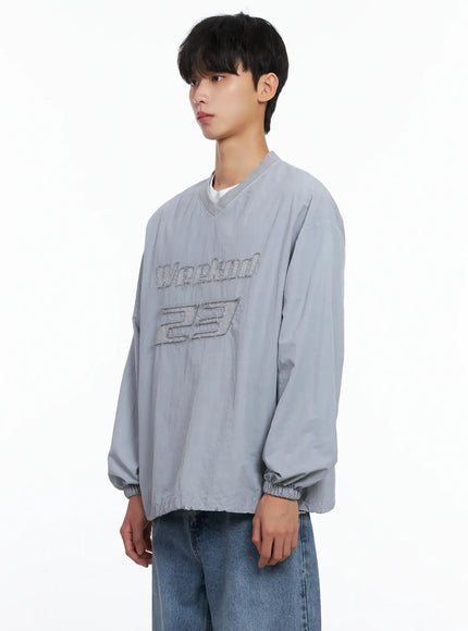 Men's Pigment Windbreaker Pullover IS519