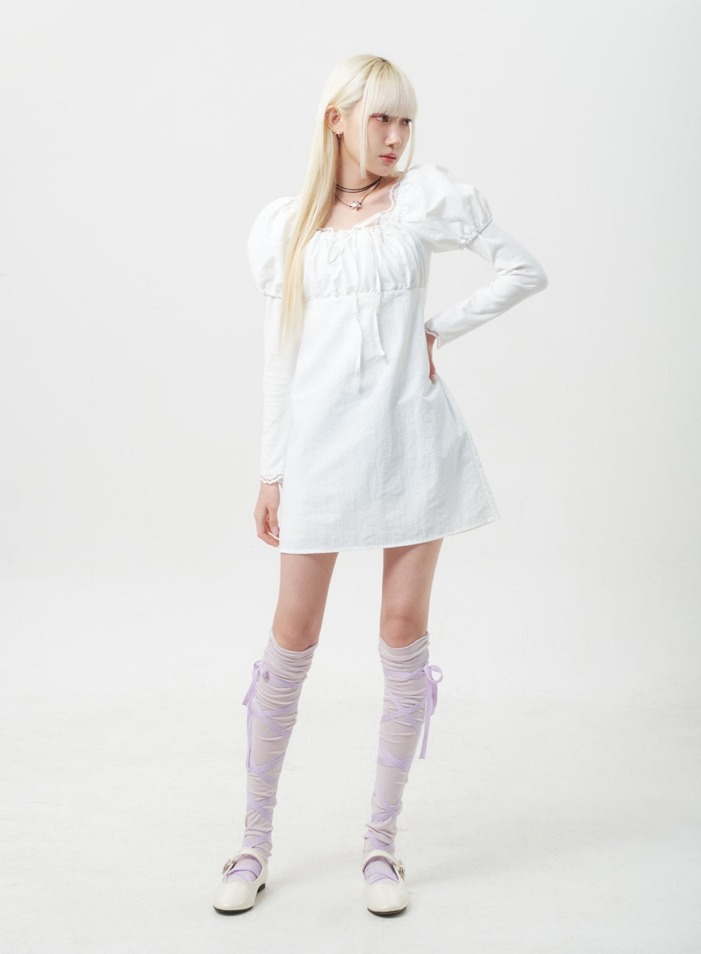 lace-button-cardigan-by331