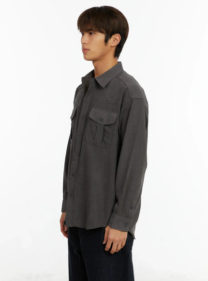 Men's Suede Shirt ID524