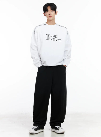 Men's Baggy Stripe Sweatpants IM523