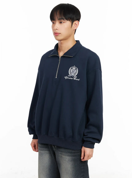 mens-embroidered-half-zip-sweatshirt-im511