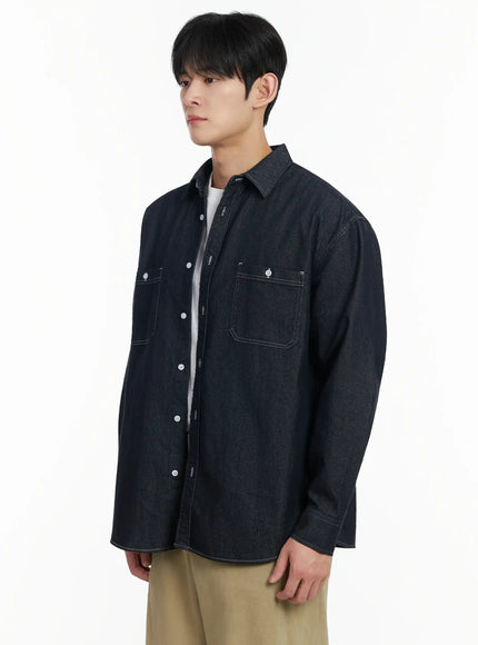 mens-non-fade-denim-shirt-if517