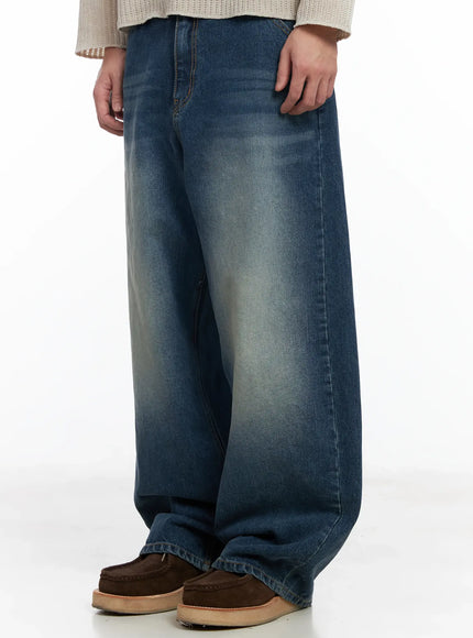 mens-vintage-wash-wide-leg-jeans-if516