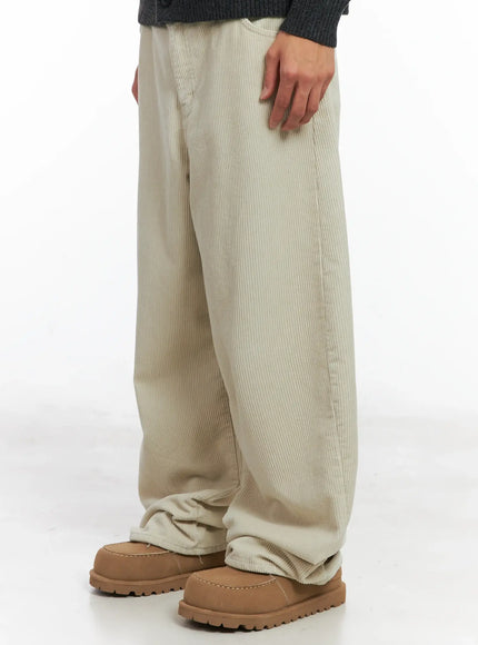 Men's Corduroy Wide Cotton Pants ID511