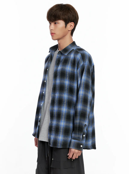 Men's Checkered Shirt IO506