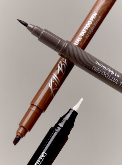 Kill Brow Dual Tattoo Pen Set (0.3g/1.2g)