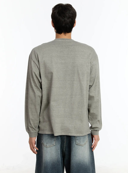 Men's Camo Star Patch Sweatshirt IM503