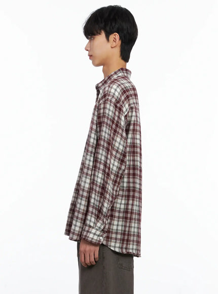 mens-classic-plaid-button-up-shirt-is519