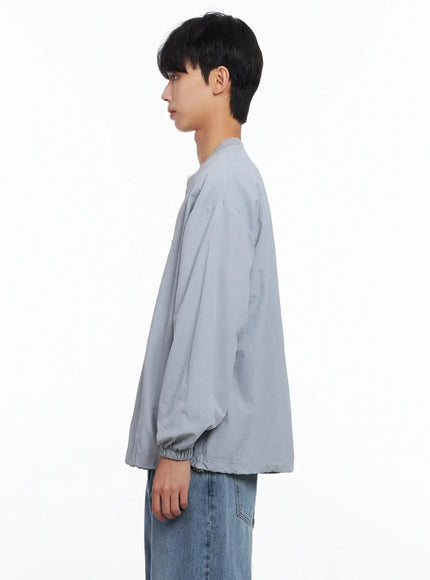 Men's Pigment Windbreaker Pullover IS519