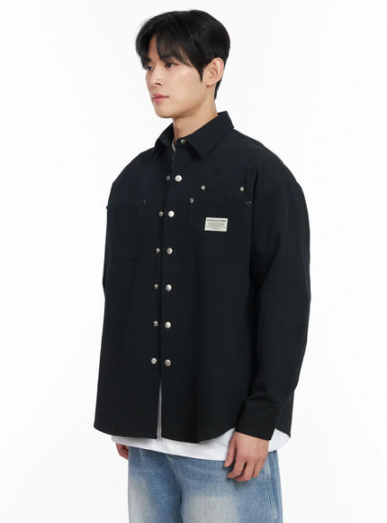 Men’s Button-Up Bio Cotton Shirt IM518