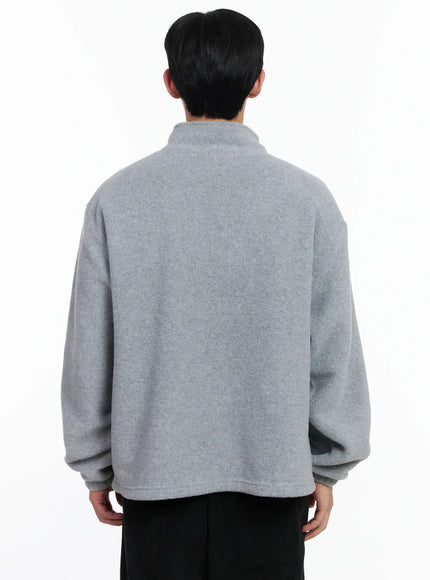 mens-warm-fleece-quarter-zip-sweatshirt-ij521