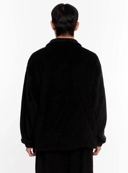 mens-fleece-collar-top-io528