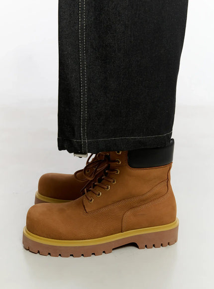 Men's Classic Lace-Up Boots IS529