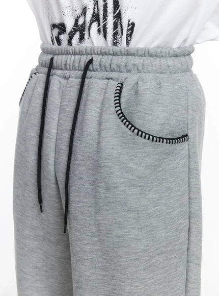 mens-fleece-drawstring-sweatpants-if506