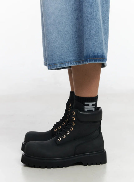 Men's Lace Up Boots IM523