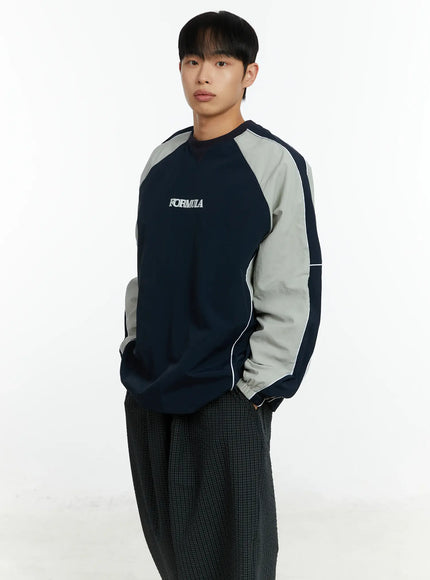 mens-racing-nylon-colorblock-drawstring-sweatshirt-if511