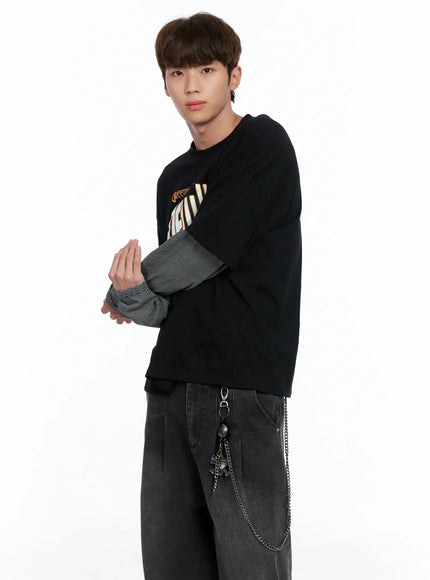 mens-new-york-striped-layered-tee-io502