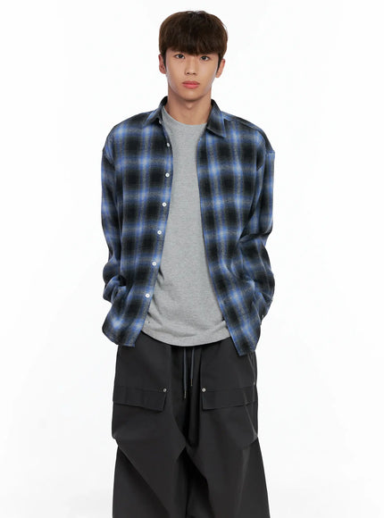 Men's Checkered Shirt IO506