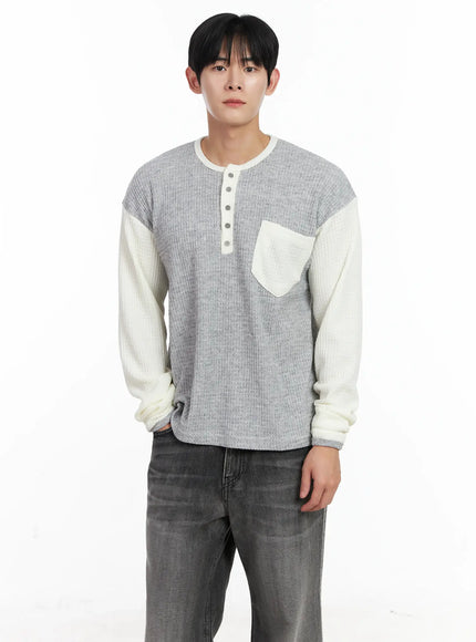 mens-two-toned-wool-knit-long-sleeve-top-ij521