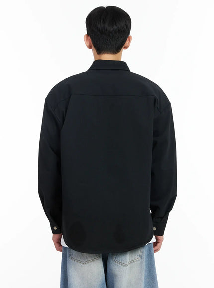 Men’s Button-Up Bio Cotton Shirt IM518