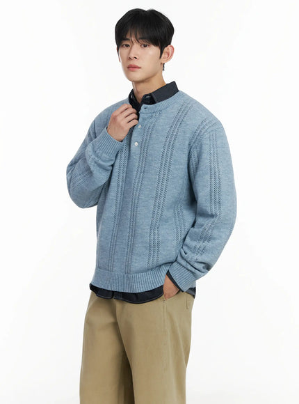 mens-pointelle-henley-knit-sweater-if517