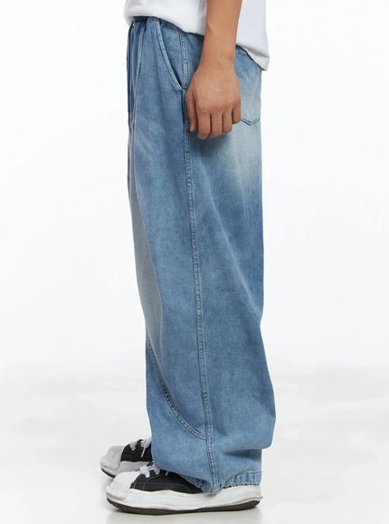 mens-detailed-light-washed-baggy-jeans-ij512