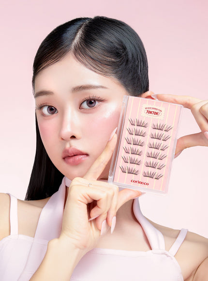 TOKTOKHARA No Glue Half Eyelash (24pcs)