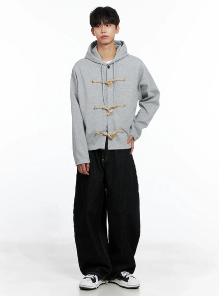 Men's Toggle Hoodie Jacket IS519