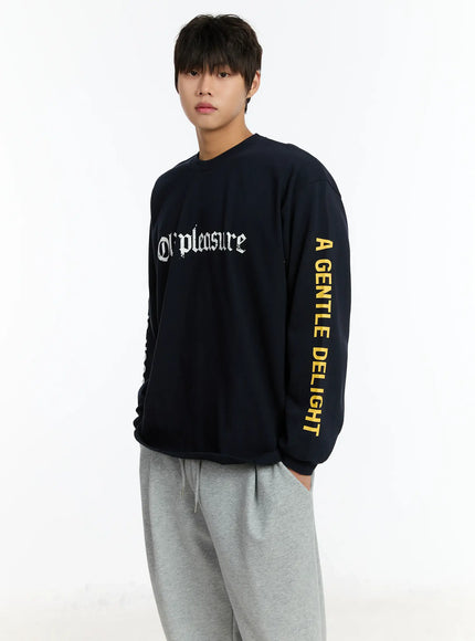 Men's Graphic Long Sleeve Tee IM502