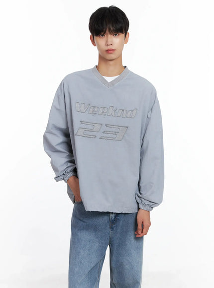 Men's Pigment Windbreaker Pullover IS519